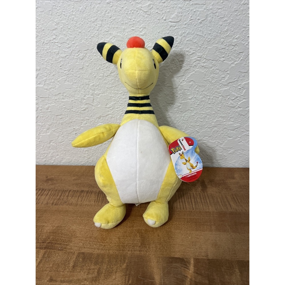 Pokemon Plush Stuffed Lot Eevee, Sylveon, Ampharos & Dragonair - NEW WITH TAGS! - Picture 11 of 16